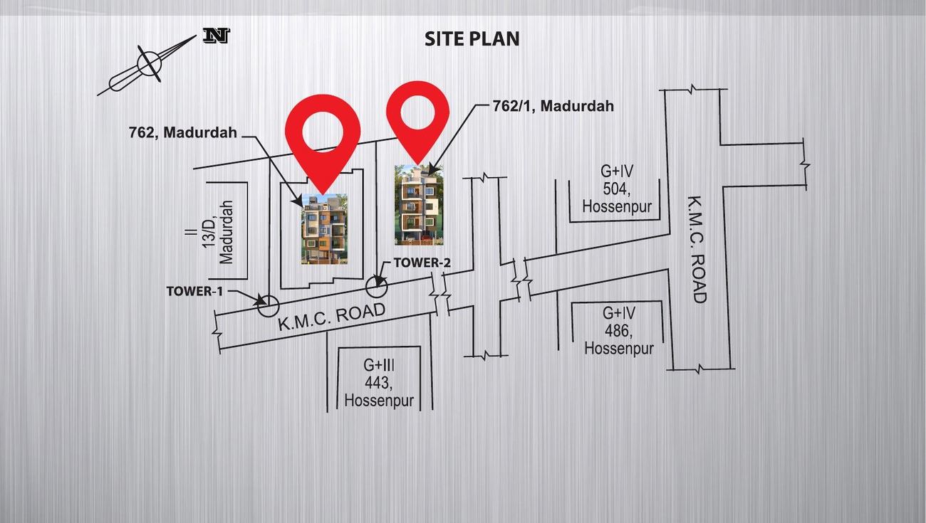 UrbanNest site plan, Madurdaha